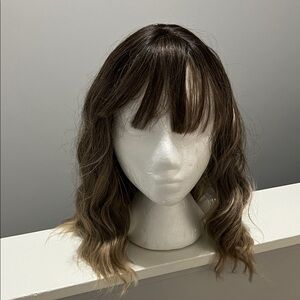 Dark to Light Brown Wavy Wig NWT